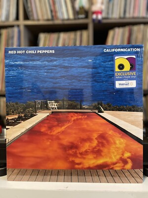 Red Hot Chili Peppers   Californication Limited Yellow + Purple Color Vinyl 2LP