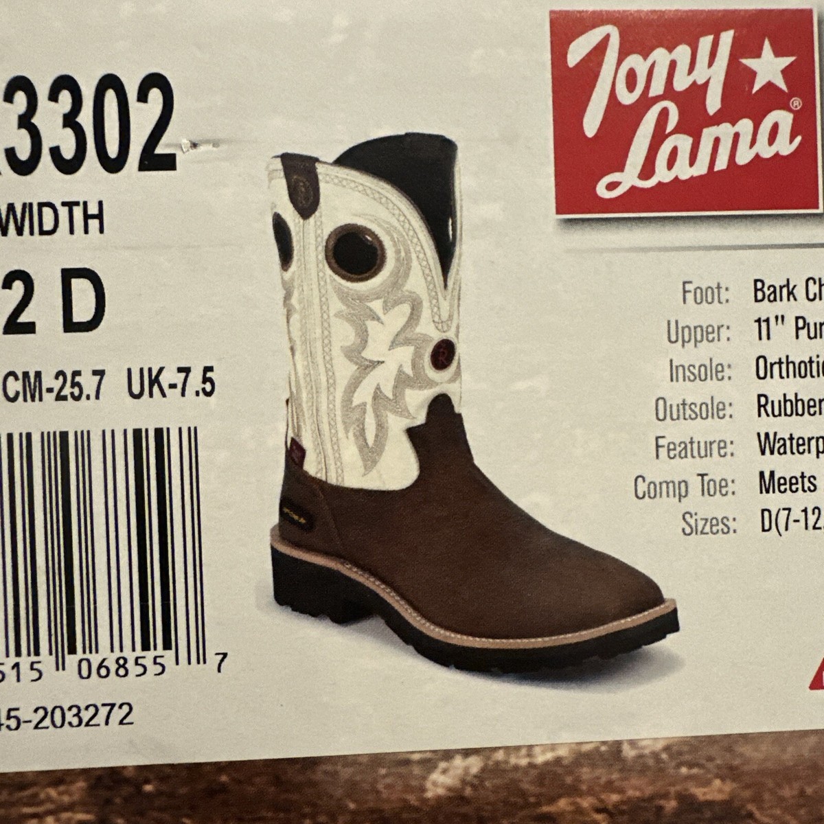 専用ページ11 Tony Lama Fireball Waterproof Composite Toe Work Mens Brown Work