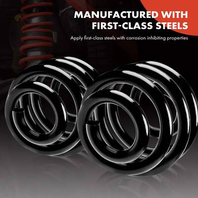 Pair Of Rear Coil Springs For Jeep Grand Cherokee 2006-2010 (V8 5.7L & 6.1L) – 5290638AA / 5290773AA, RWD/AWD