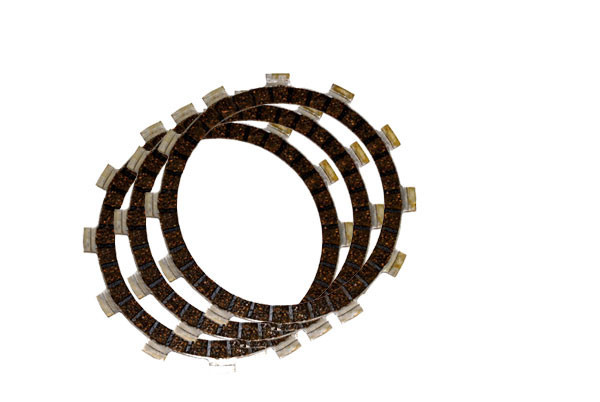 アクセサリー AT-50 79-81 SUZUKI ZR50 KEN/KEX CLUTCH PLATES SET 3 FRICTION PLATES