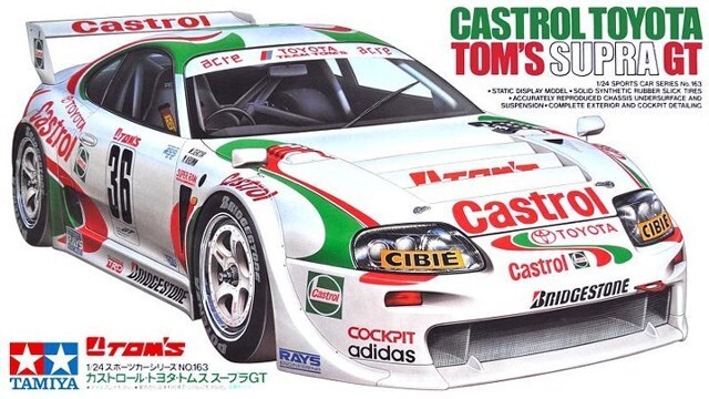 CASTROL TOM'S SUPRA 2000 ボディパーツセット　タミヤ Tamiya - Castrol Toyota Tom`s Supra GT, 1/24, 24163 | eBay