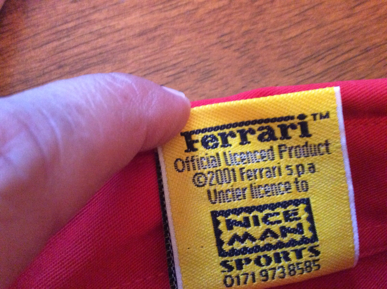 Tommy Hilfiger Marlboro Ferrari Authentic Rare 2001 Long Sleeve FREE SHIPPING image 4