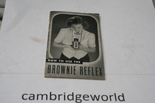 KODAK BROWNIE REFLEX INSTRUCTION OWNERS MANUAL GUIDE BOOK ORIGINAL GENUINE
