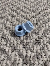 Bmx Axle Nuts 26 TPI for 3/8" Axles Troll Blues Old School Bmx Set of 4