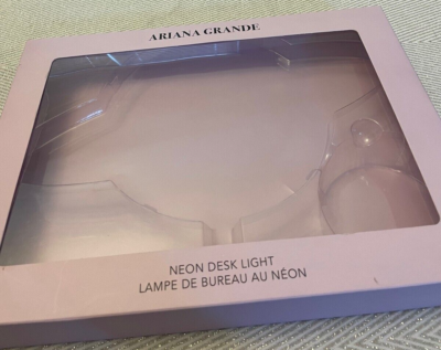 Ariana Grande Pink Neon Desk Lamp Limited Edition | eBay