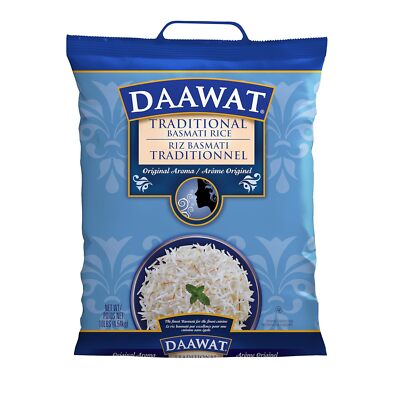Daawat Traditional Basmati Rice, 10 Pound