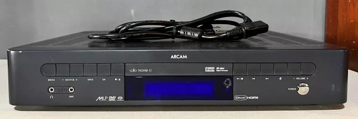 Arcam Solo Movie 5.1 Channel AV Receiver DVD Player Cinema System