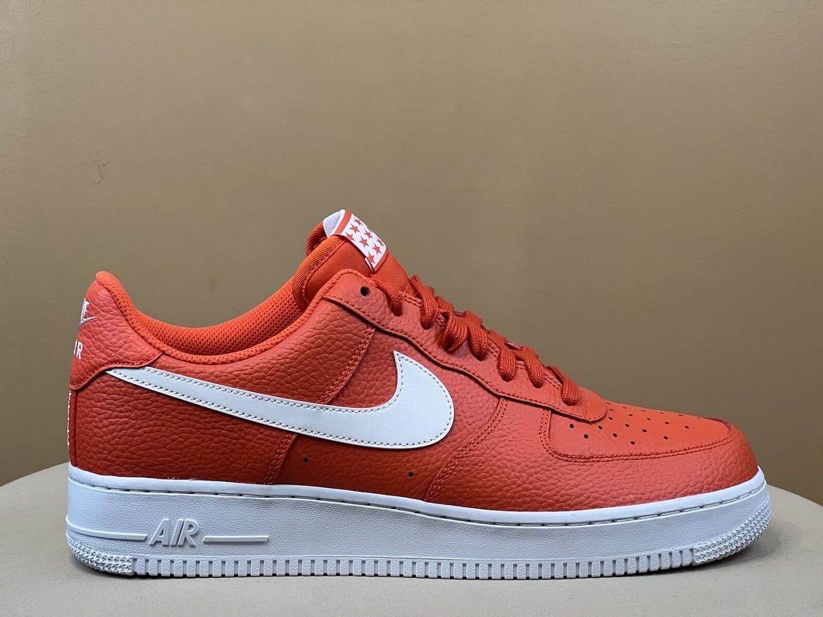 nike air force 1 07 team orange