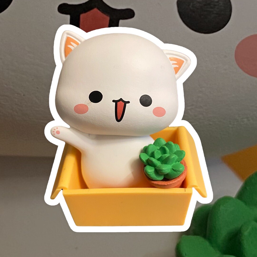 TOYFX x MITAO CAT Season 1 Series Coquetry Box with Plant