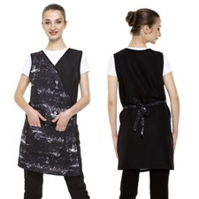 Grembiule maestra asilo pettorina camice scuola materna casacca donna da lavoro