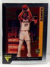 2020-21 Panini Flux Basketball Onyeka Okongwu Rookie Card #215 Atlanta Hawks