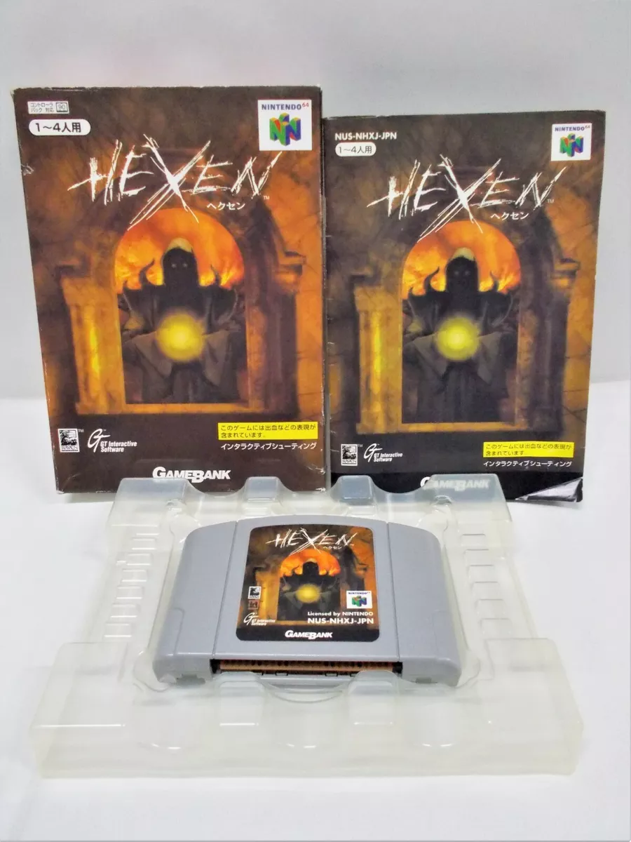 N64 -- Hexen: Beyond Heretic -- Boxed. Nintendo 64, Japan. Game. 19245