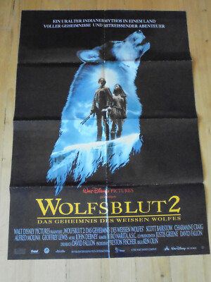 WOLFSBLUT 2 - DAS GEHEIMNIS DES WEISSEN WOLFES - Kinoplakat A1 ´94