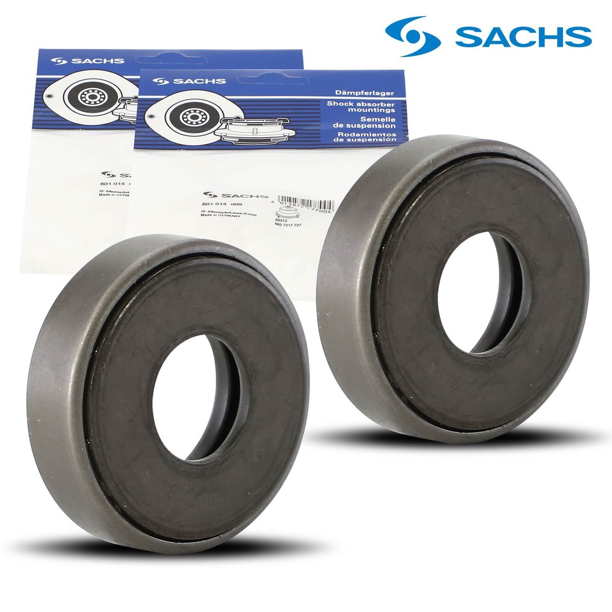 SACHS 801 045 Cuscinetto Supporto Ammortizzatore - Per Opel Corsa C, Meriva, Astra G, Zafira A - Foto 2