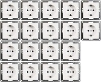 Schutzkontakt-Steckdose Mcpower Flair 250V~/16A, Up, Klemmanschluss, 18Er-Pack