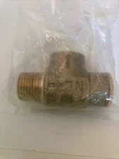 Zurn Pressure Relief Valve 12-P1550XL-100, 1/2" NPT, Cast Bronze, 75 to 100 PSI