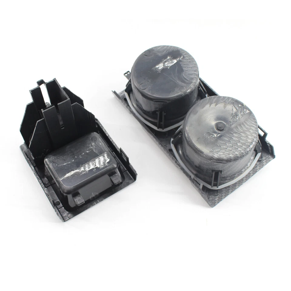 Taza de fibra de carbono con portamonedas para sedán/carro/compacto E46 serie 3 99-06 Foto 3 de 4