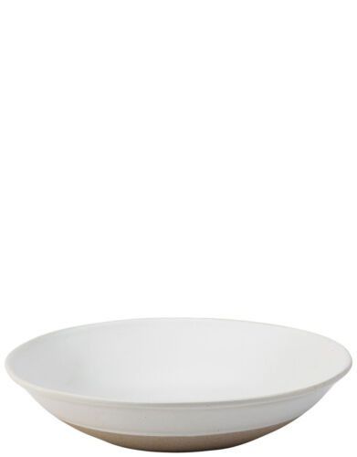 Manna Porcelain Matte Finish White Serving Bowl For Restaurants - 9" (23Cm) - Picture 1 of 6