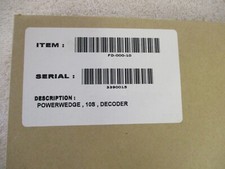 NIB Datalogic 108 Powerwedge Decoder     FD-0...