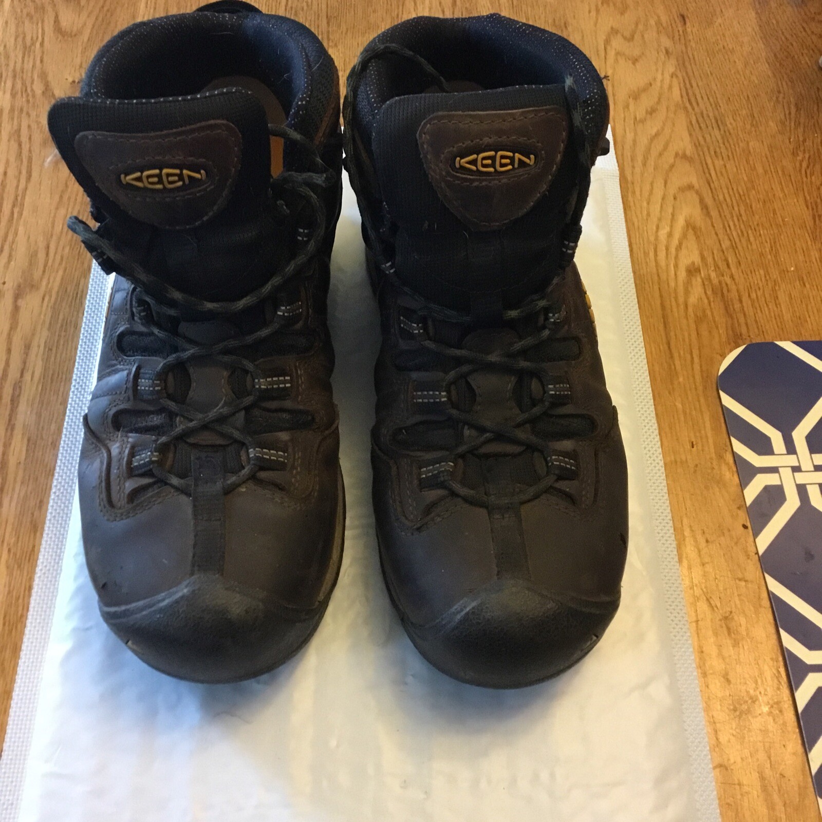 KEEN Utility Detroit XT Mid Steel Toe Stivali Impermeabili Uomo US 7.5D