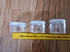 New Clear Plastic/PET Empty Sample/Craft Storage Jars Screw Top Lid 10, 20 or 40