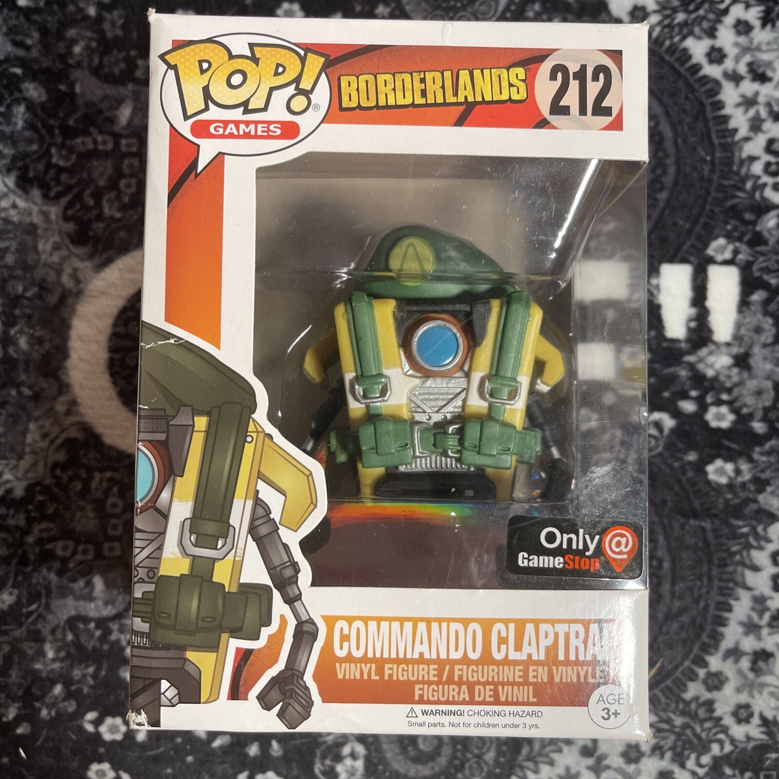 Funko Pop! Vinyl: Borderlands - Claptrap (Commando) - Gamestop (Gs) (Exclusive)