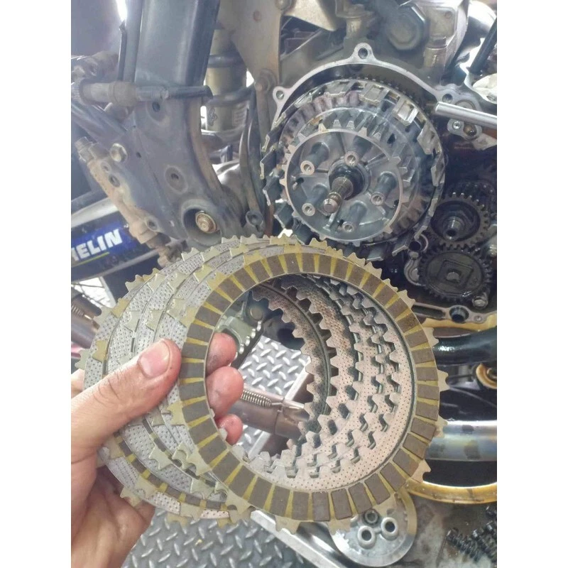 A6 Red Complete Kit Of  Slipper Clutch Assembly For HONDA Crf250 L Rally Crf Foto 4 de 4