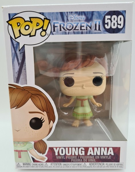 Funko Pop! Disney Frozen 2 Young Anna 589 Vinyl Figur Junge Anna EisköNigin Pop-image