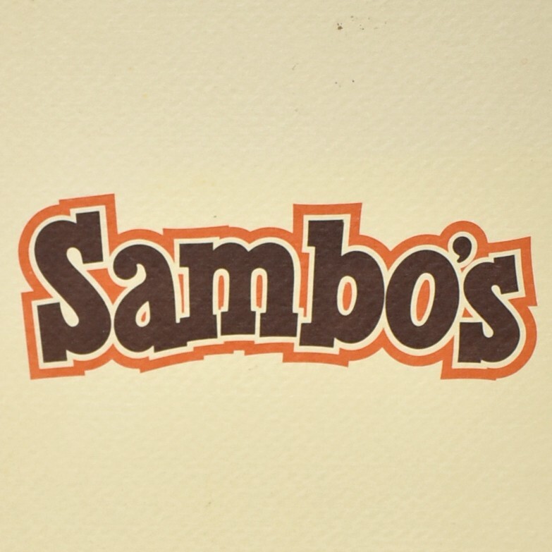 1981 Sambo's Restaurant Menú Hamburguesa Sandwich Country Desayuno Tortillas Cena