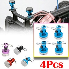 4x Magnetic Invisible Body Post Mount with R clips for 1/10 RC Car etc...