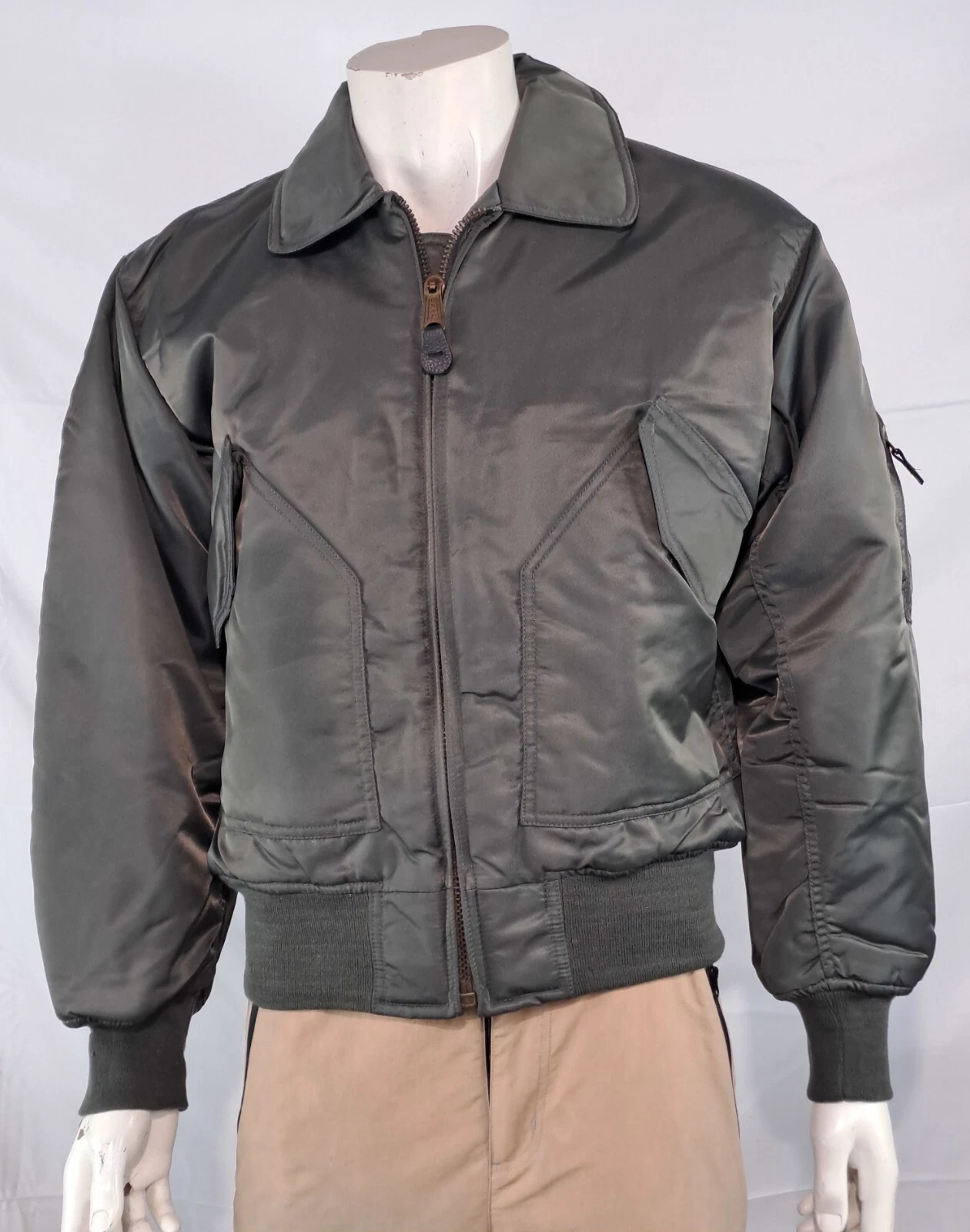 Highlander MA2 Bomber Jacket Plain Collar Padded GunMetal Grey
Opens in a new window or tab