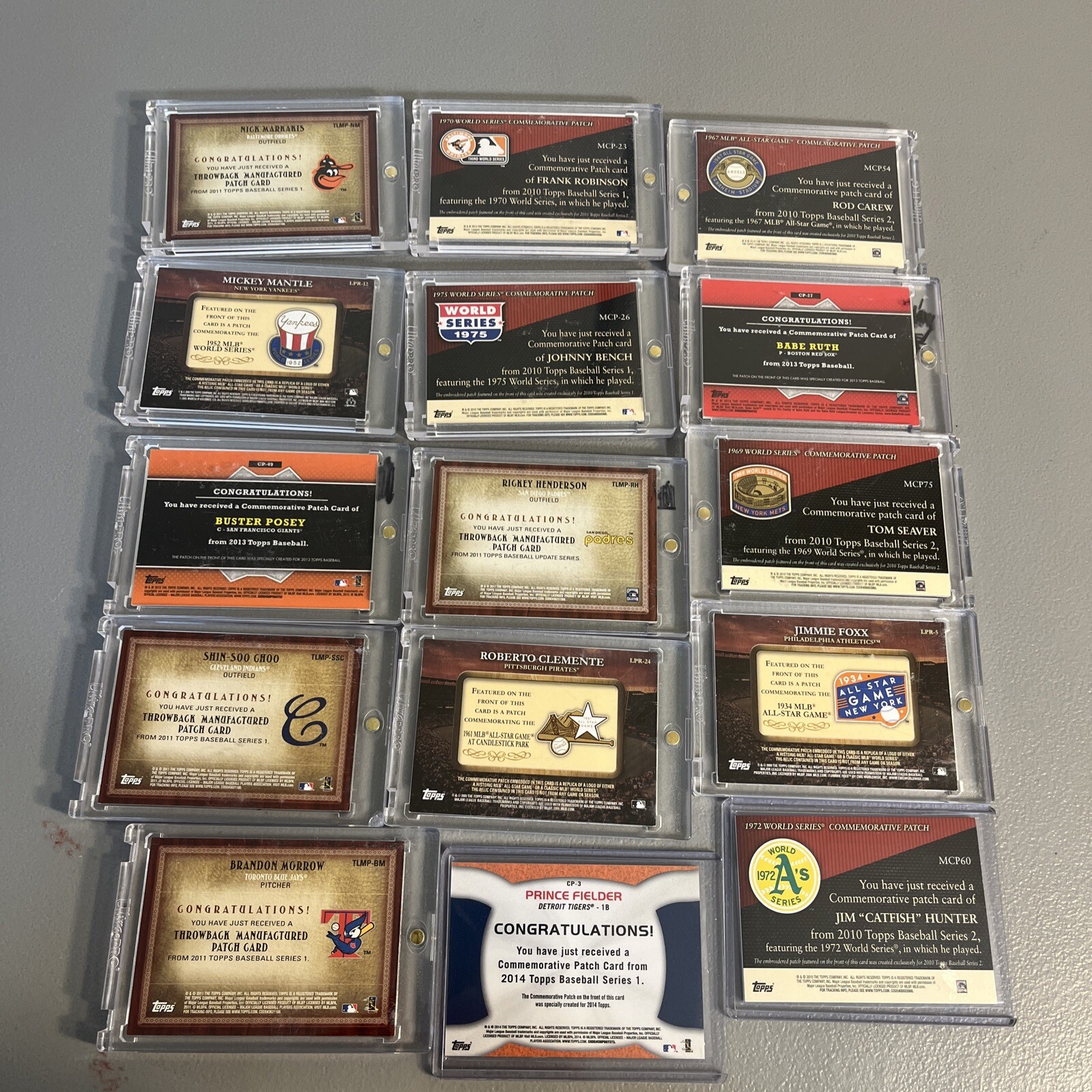 baseball Patch Cards eBay