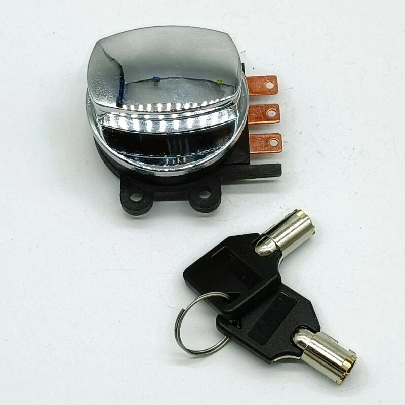 Juego de llaves de bloqueo de interruptor de encendido para Harley-Davidson FLHR 96 ROAD KING 2011 Foto 4 de 4