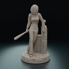 Jane by Cthulhu Girls D D DnD Pathfinder Miniature Print on Demand