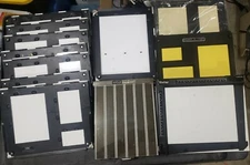 Set of 11 Film Dev Easels, Plus a Prinz Multiple Darkroom Contact Proof-Printer
