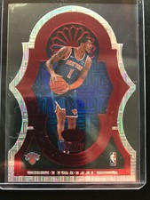 Obi Toppin LeBron James Air to the Throne Asia Red Panini Crown Royale 2020-21