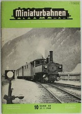 MIBA Miniaturbahnen Band 10 1968 in Z1-2