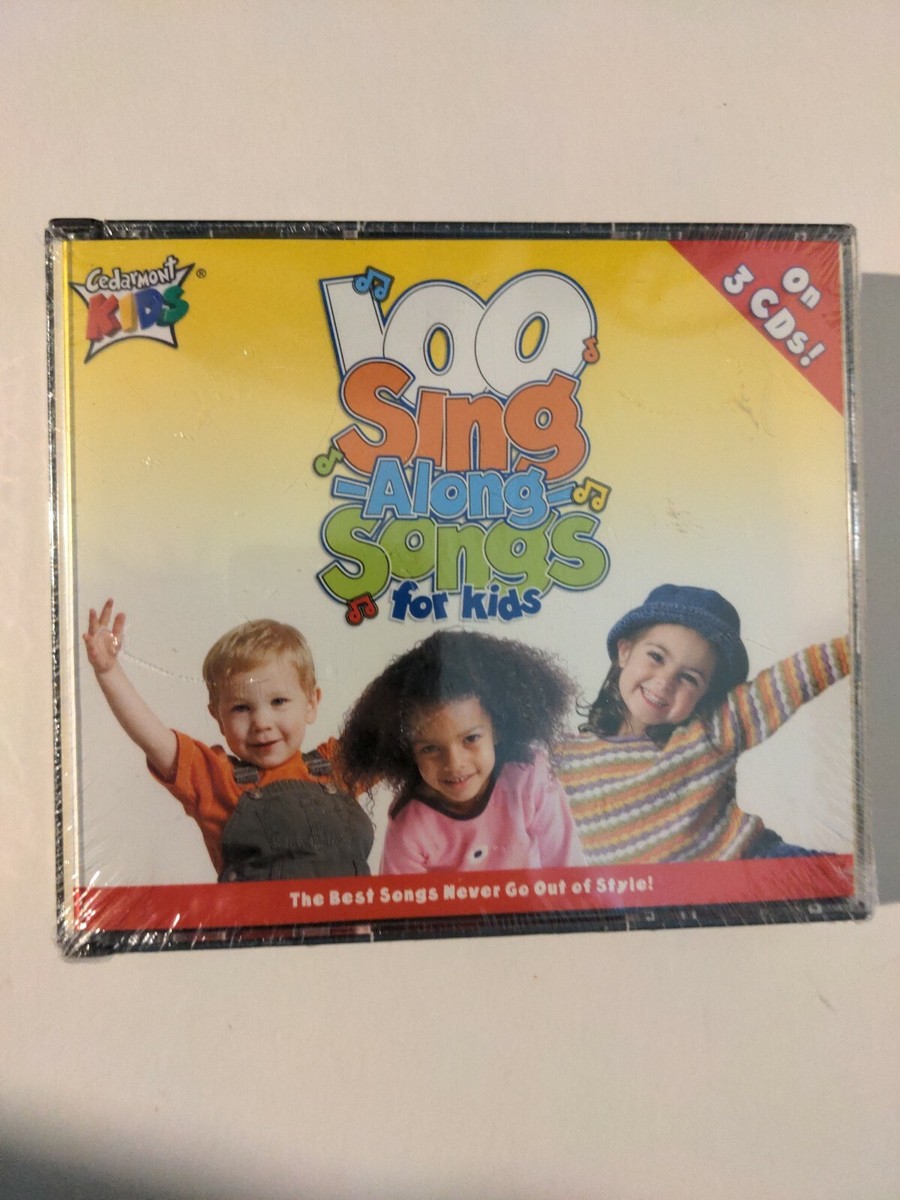 100 Singalong Songs for Kids by Cedarmont Kids CD 2007 3 Discs
