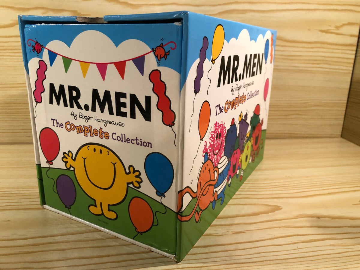 MR. MEN 完全コレクション 50冊　CD付き MR MEN by Roger Hargreaves THE COMPLETE COLLECTION 50 Books Box