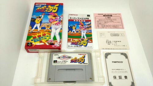Super Famista 5 Famicom SNES SFC Baseball Nintendo - Photo 1/12
