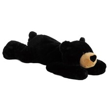 Aurora - Bear - 27" Hugga-Wug Bear - Black Snuggly Stuffed Animal