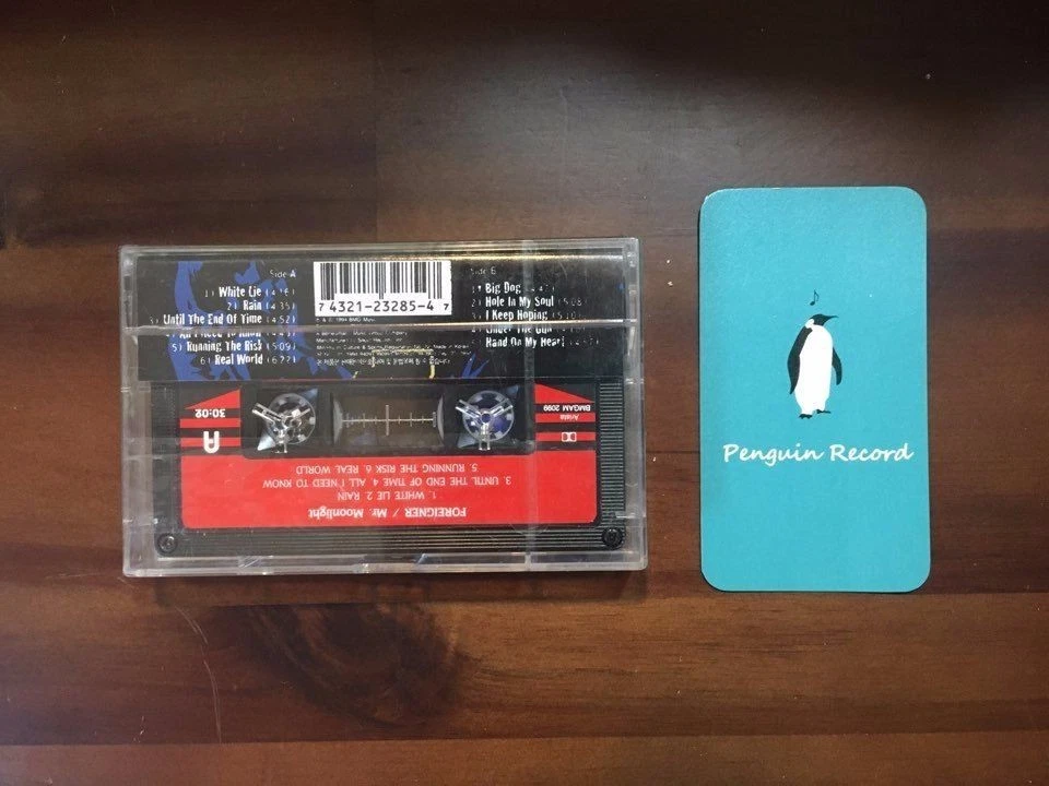 FOREIGNER - MR.MOONLIGHT CASSETTE TAPE KOREA EDITION SEALED - Image 3 of 3