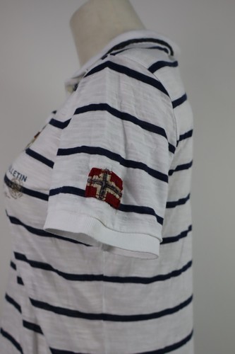 NAPAPIJRI MAGLIA POLO DONNA COTONE TG. M WOMAN SHIRT CASUAL VINTAGE COTTON - Foto 5 di 10