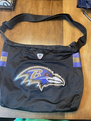 Baltimore Ravens Black Jersey Purse Pro-FAN-ity By Littlearth Joe Flacco #5