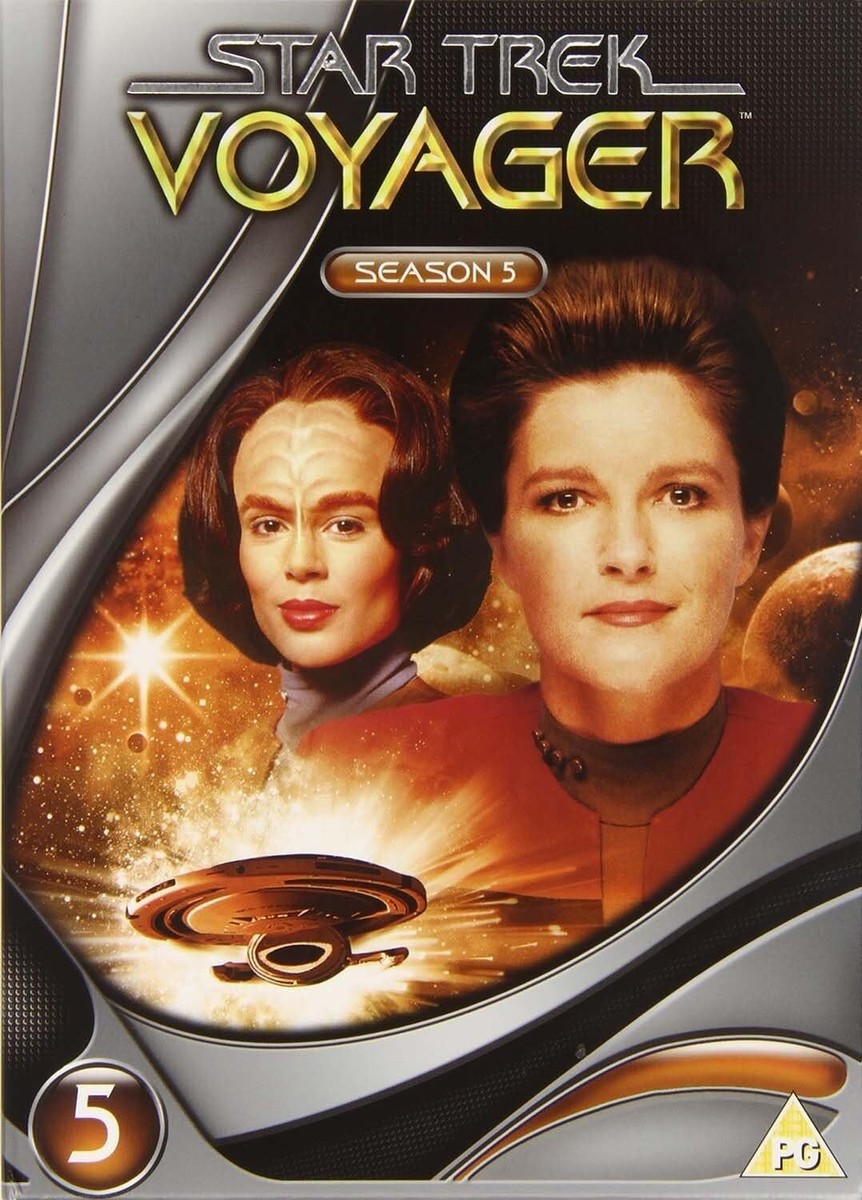 STAR TREK VOYAGER COMPLETE SERIES 5 DVD 5th Fifth Season Five  