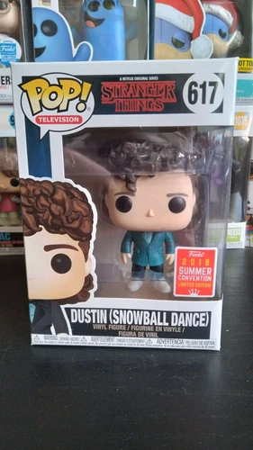 Dustin Snowball Dance Funko Pop! #617 Stranger Things - SDCC Gamestop exclusive