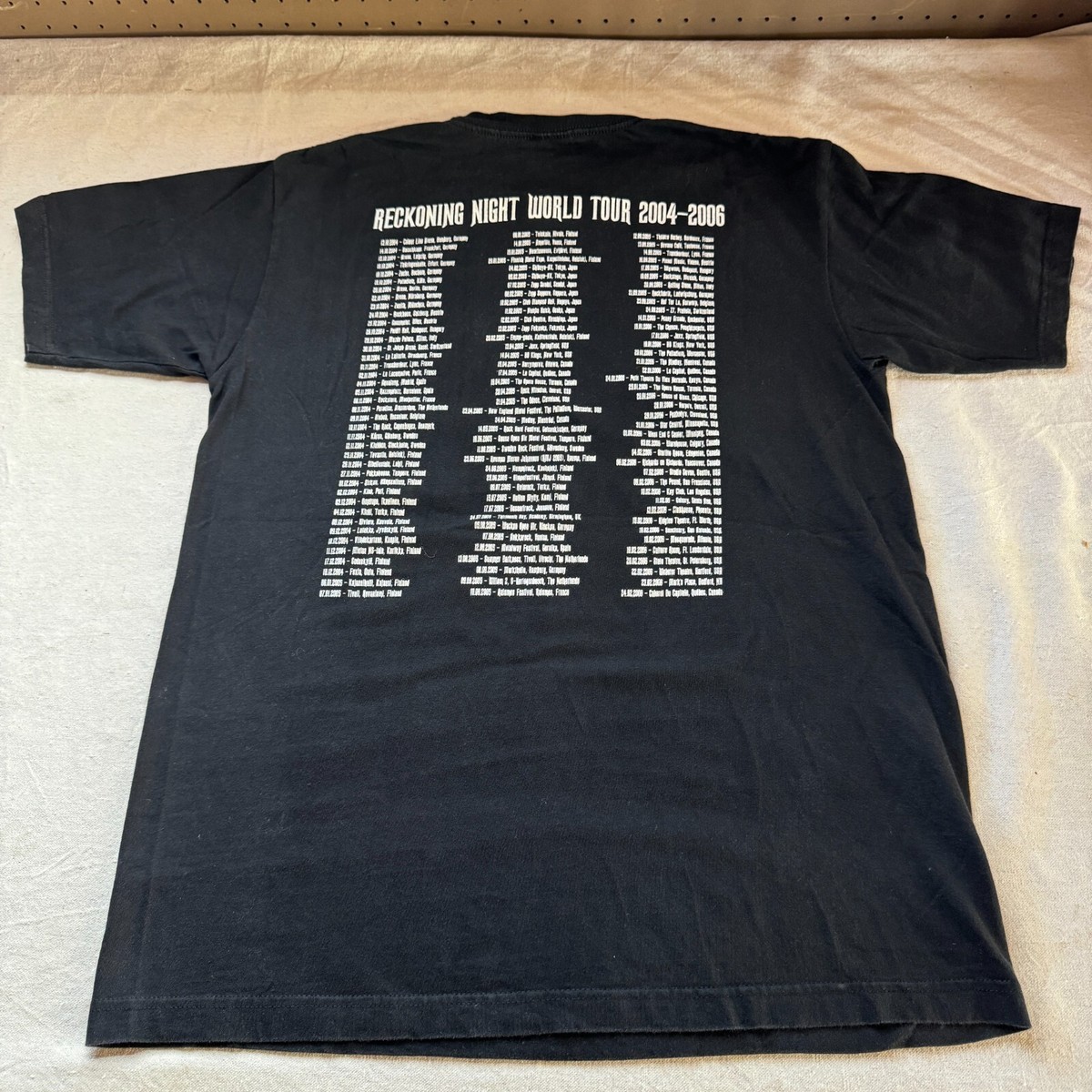 希少 Sonata Arctica Reckoning Night shirt Sonata Arctica