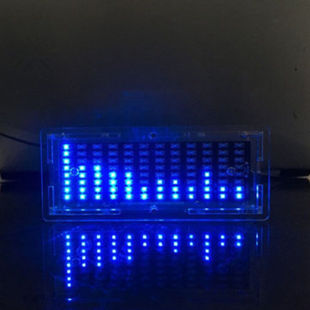 Audio Spectrum Analyzer Led Vu Meter Stereo Music Spectrum LED Light ...