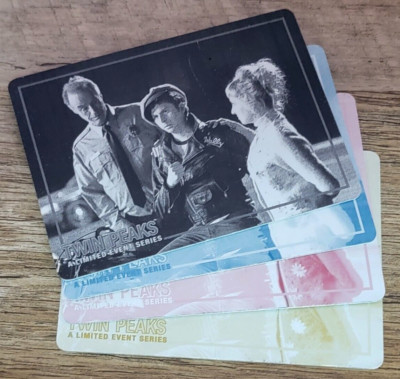 2019 Twin Peaks Archives L36 Michael Cera Andy Lucy Brennan Printing Plate Set