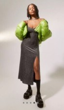 Urban Outfitters Arna Sparkle Midi Dress - M 